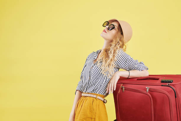 istock Young woman ready for vacation 1173045796