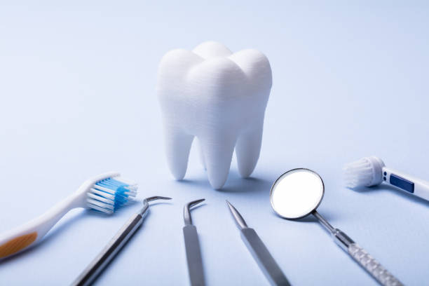 istock Dental Model And Dental Equipment 1173054982