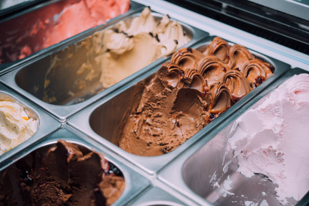 istock Ice Cream freshness smoothie and colorful variety 1173056054
