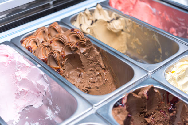 istock Ice Cream freshness smoothie and colorful variety 1173056733