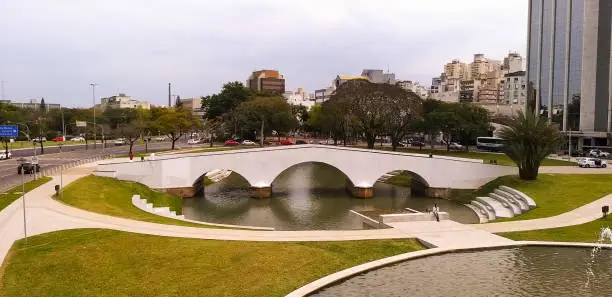Tourist point in Porto Alegre