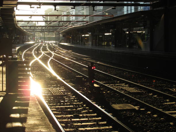 istock Flinders Street Station during one sunset 1173073546
