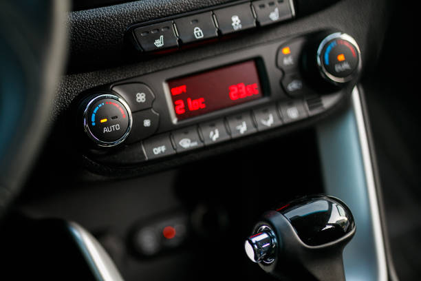 istock Cars Dashboard Climate Controle. Car concept 2.0 1173077977