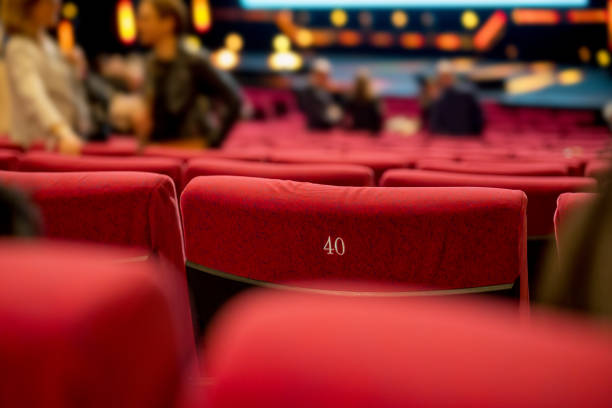 Empty movie theater