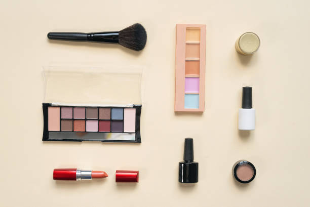 istock Purchase of make-up accessories. Make-up concept. 1173087761