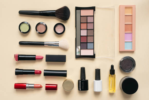 istock Purchase of make-up accessories. Make-up concept. 1173087781