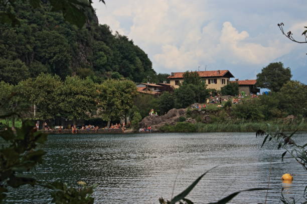 istock Moro lake,in northern Italy 1173090221