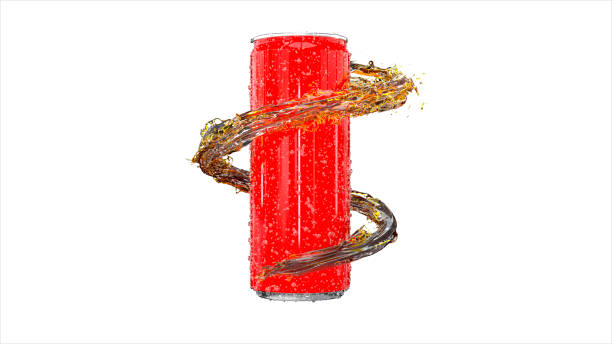 Water line spiral around the can