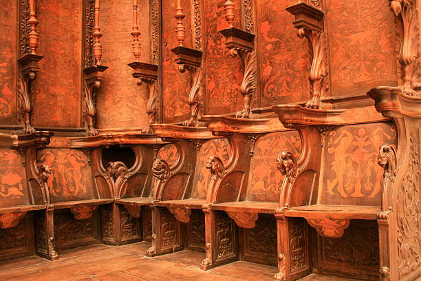 istock chairs of the choir 117309834
