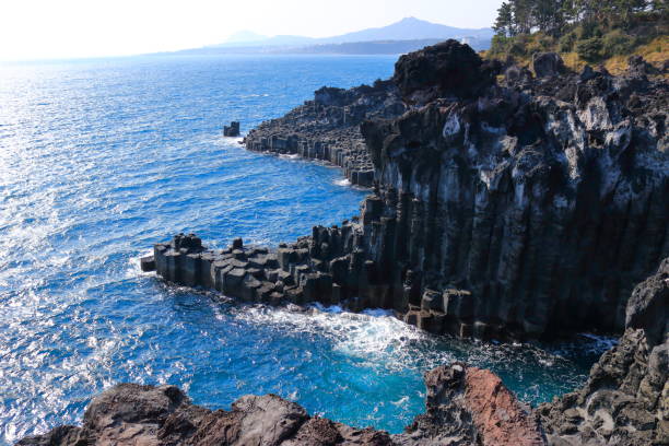 istock Daepo-dong, Sepulcity, Cliffs, Cliffs, Beaches, Coast, Coast, 1173098828