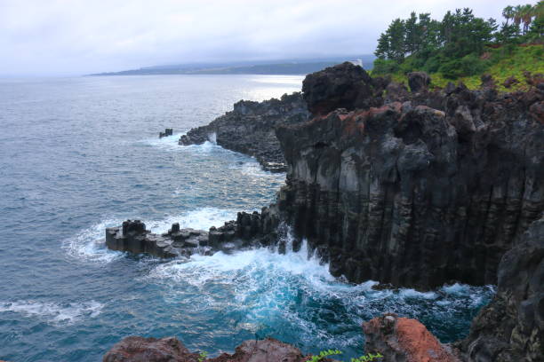 istock Daepo-dong, Sepulcity, Cliffs, Cliffs, Beaches, Coast, Coast, 1173100675