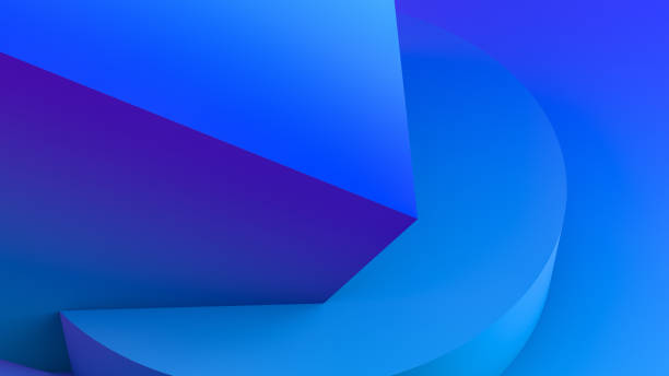 istock 3D Abstract Sculptural Geometric Shapes Background 1173102452
