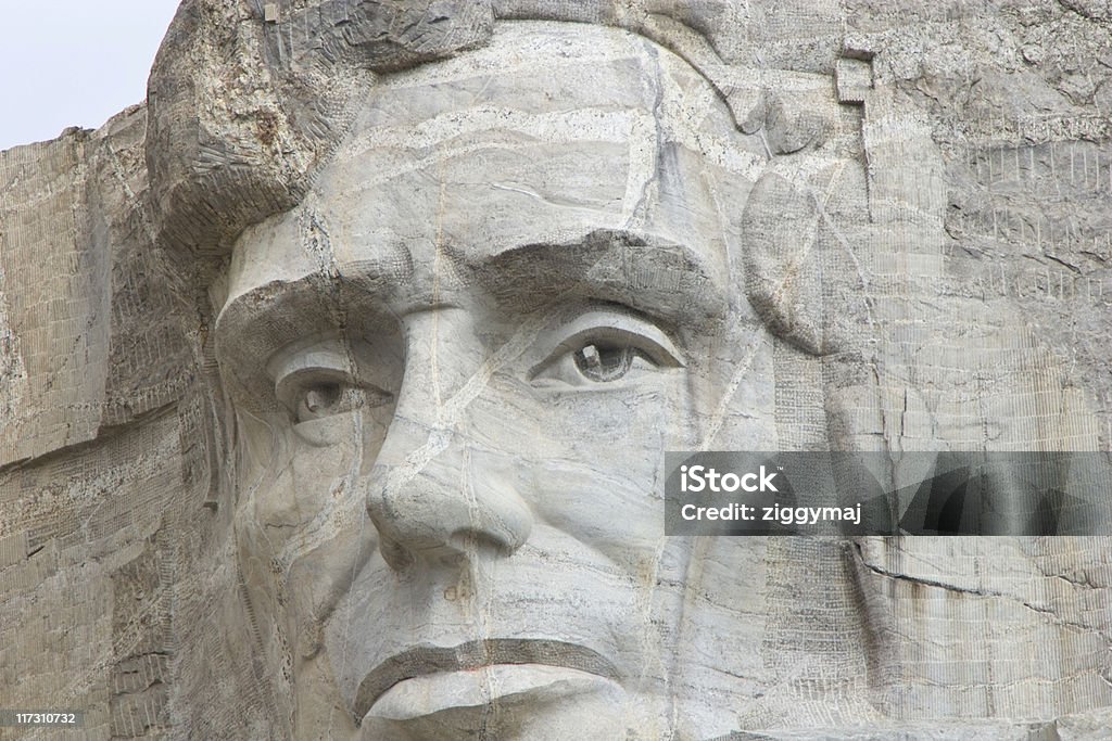 Monumento Nazionale del Monte Rushmore - Foto stock royalty-free di Abramo Lincoln