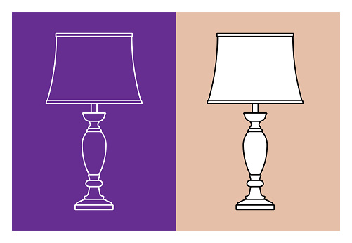 illustration of indoor lighting equipment