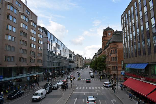 istock Street in Stockholm 1173115226