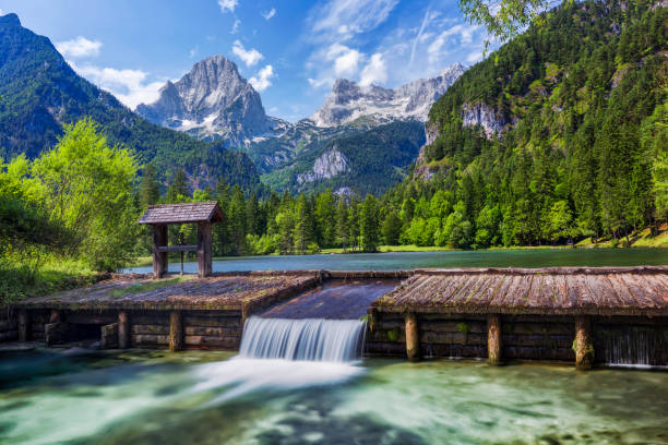 Lake, Springtime, Summer, Austria, Europe