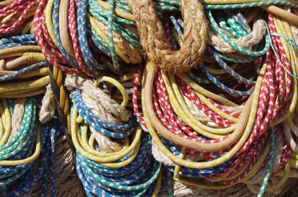 istock Ropes and ropes for boats 1173135135
