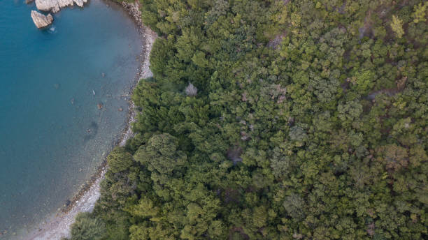 istock Antalya Olympus mountain drone shooting 1173137686
