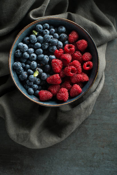 Fresh Blueberry and raspberry