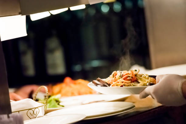 istock Chef preparing food at the kitchen 1173141375