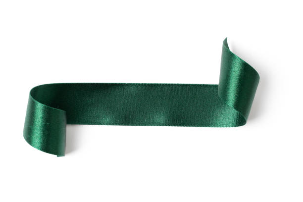 istock green banners ribbons label on white background 1173146831