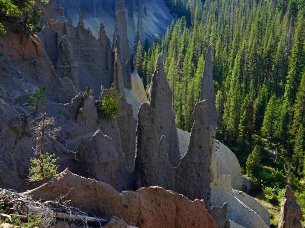 istock Pinnacles Near Crater Lake 1173148739