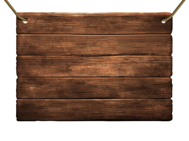drewniana osłona tła. wysoka szczegółowa realistyczna ilustracja - wood sign old plank stock illustrations