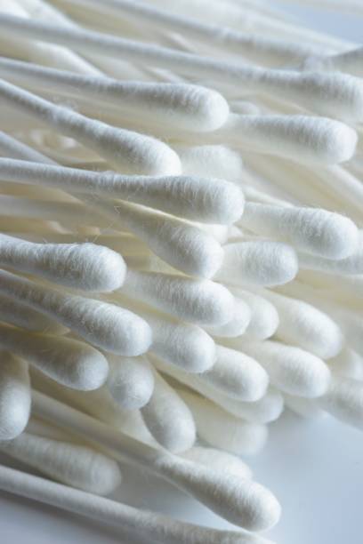 istock Cotton swabs for ear cleaning and makeup. 1173156340