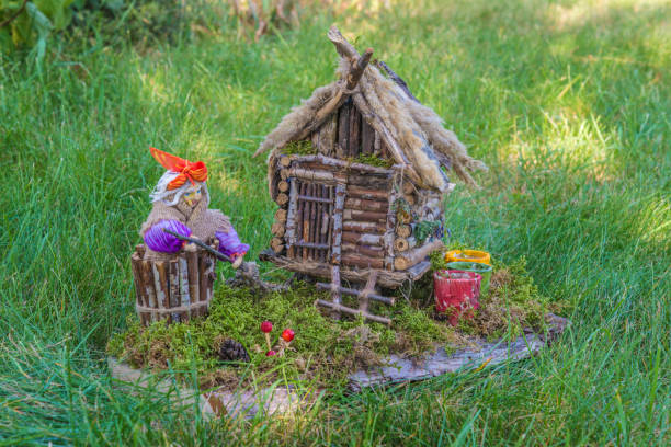 istock Baba yaga and her house 1173159696