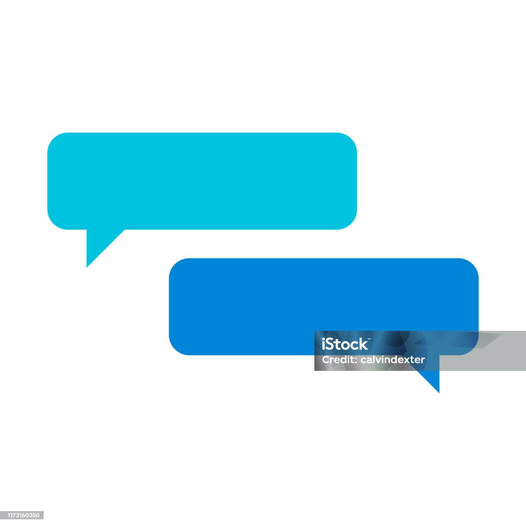 Online chat design Vector illustration of a set of online chat designs, ideal for design projects, social media ideas and concepts and mobile apps and online messaging platforms. Speech Bubble stock vector