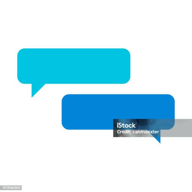 Online Chat Design Stock Illustration - Download Image Now - Speech Bubble, Bubble, Text Messaging