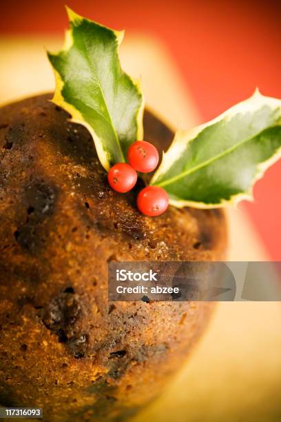 Budino Di Natale - Fotografie stock e altre immagini di Agrifoglio - Agrifoglio, Alimentazione non salutare, Appuntito