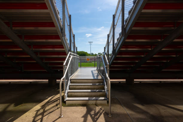 Stairs to the stadium