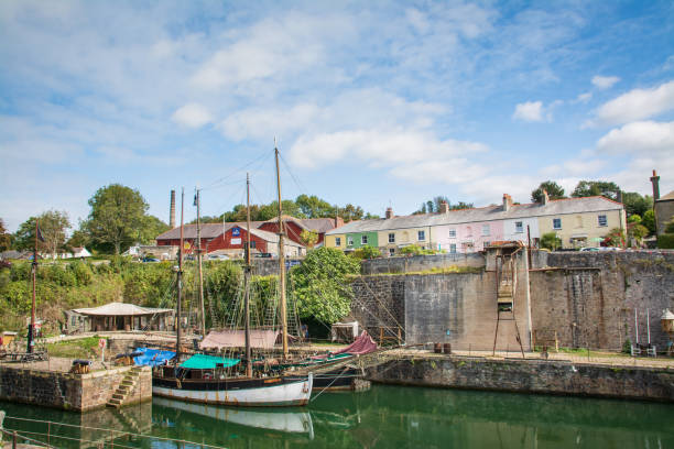 istock Charlestown Cornwall Historic Port 1173162729