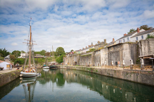 istock Charlestown Cornwall Historic Port 1173162733