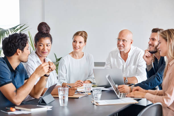 istock Business professionals planning in meeting 1173164514