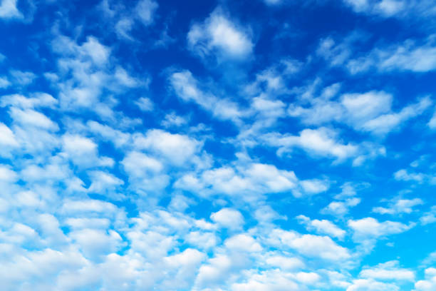 istock A huge blue sky with beautiful white clouds. Background with sky in the afternoon for copy. 1173164718