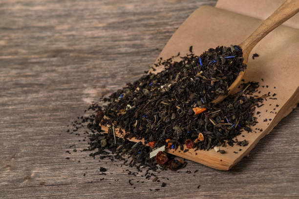 istock loose leaf tea in a wooden spoon 1173165145
