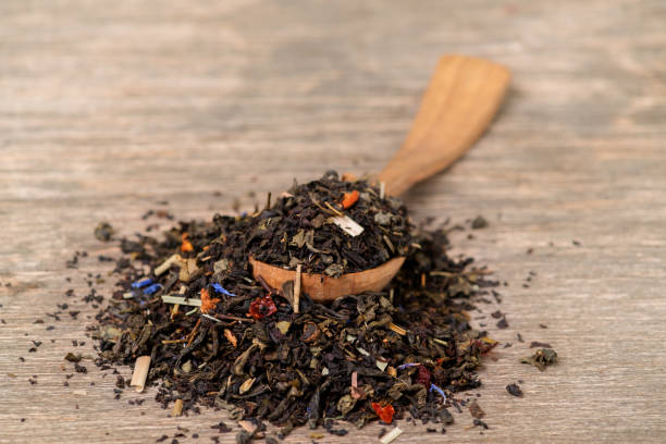 istock loose leaf tea in a wooden spoon 1173165170