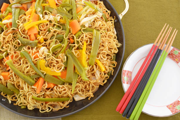 istock Delicious Fried Noodles Yakisoba 1173170504