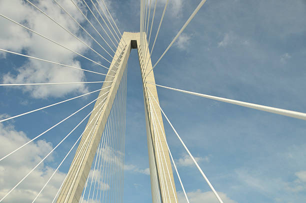 The Cooper River Bridge in Charleston, South Carolina. Nikon D300 (RAW)
