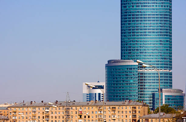 istock Construction of modern buildings in Moscow 117317671