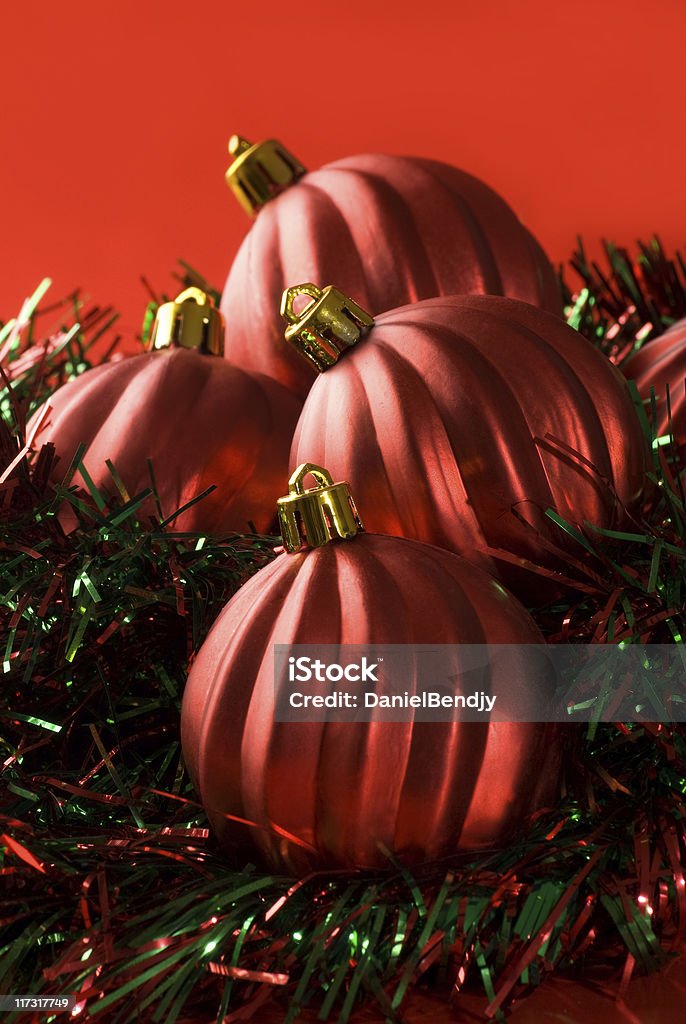 Palline di Natale - Foto stock royalty-free di Colore verde