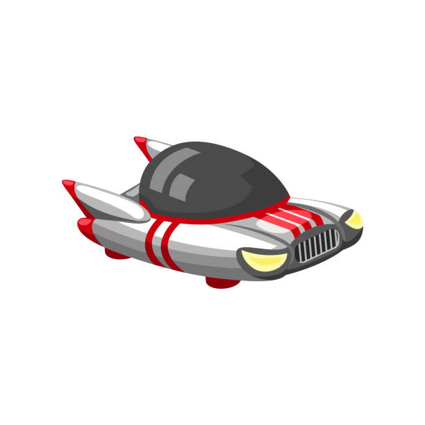 istock Flying Saucer, Spaceship And UFO Set stock illustration 1173182111