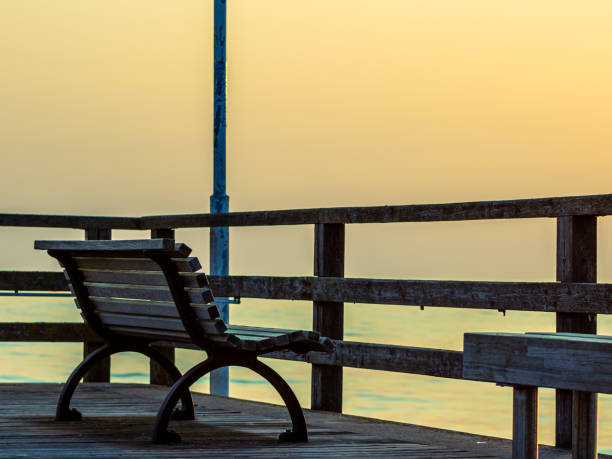 istock Bank by the Sea 1173182978