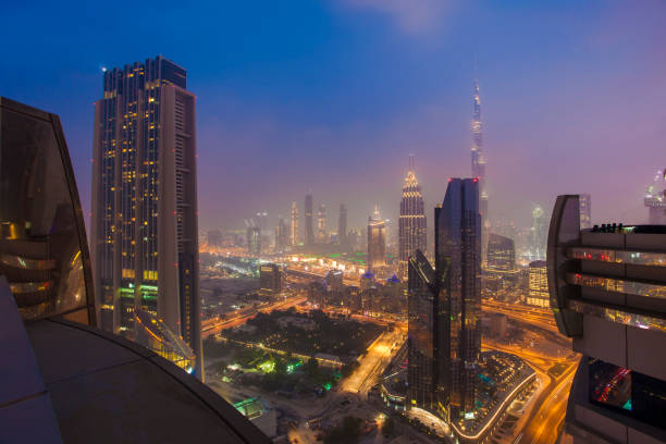 istock Dubai city at night, United Arab Emirates 1173187191
