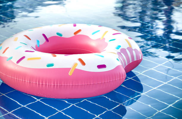 istock Inflatable accessories for swimming in the pool 1173193033