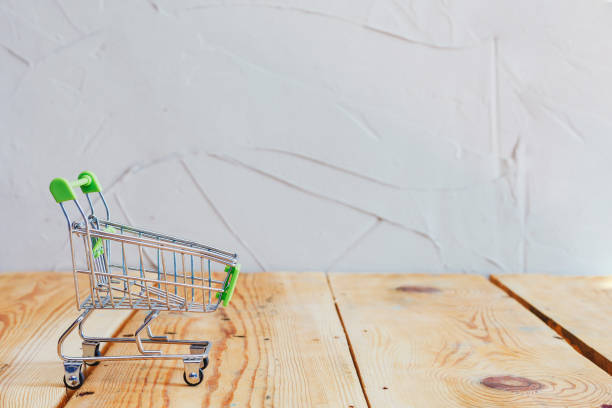 istock Trolley shopping cart 1173195518