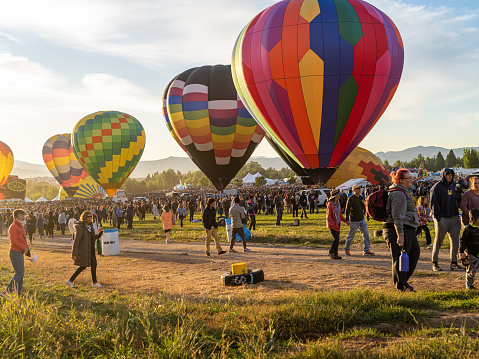 Hot air balloon festival, Milawa Victorian High Country