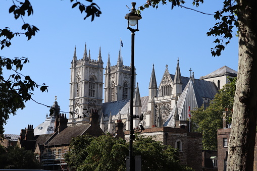view of the back of westminster abbey